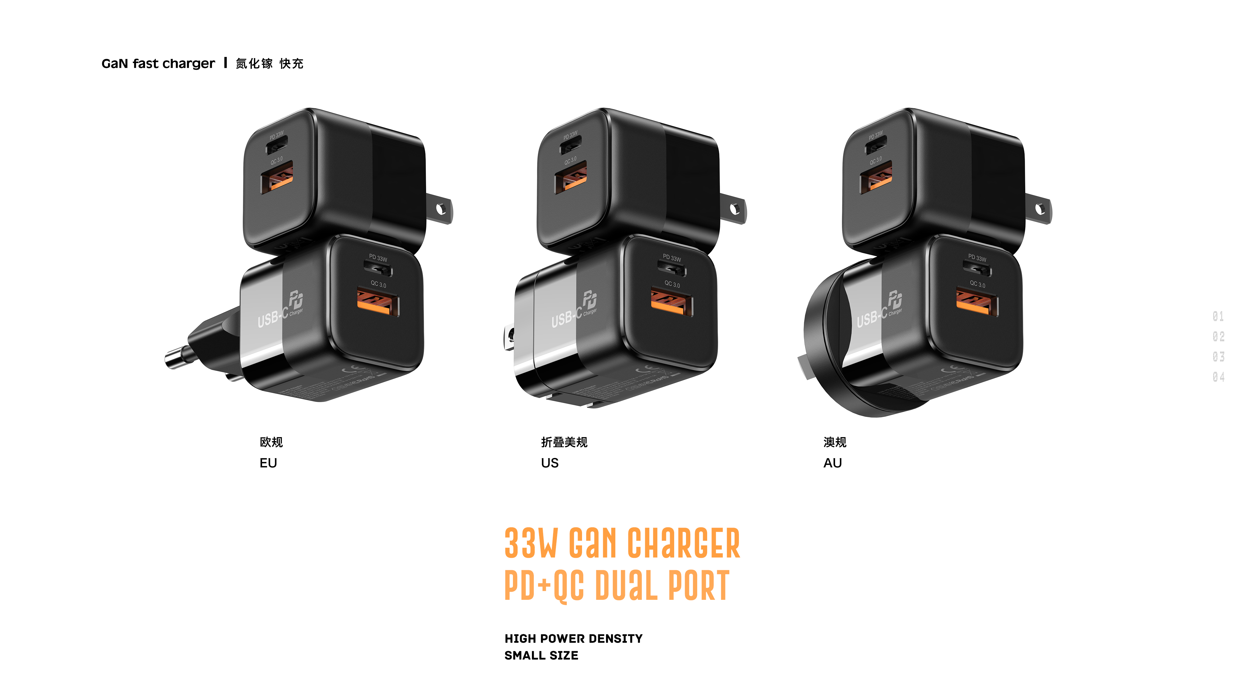 Charger，Gallium nitride，Fast charging，Mini，Simple design，