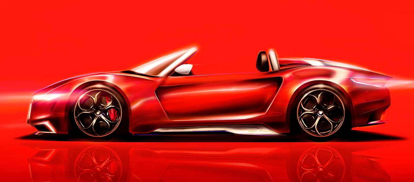 vehicle，Alfa Remeo，Sports car，