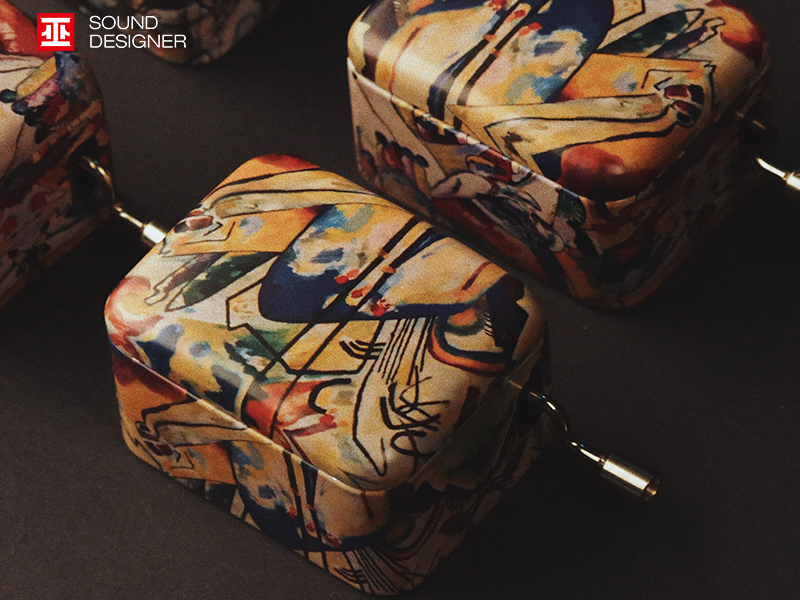 Hand music box，wassily kandinsky ，Abstract wind，