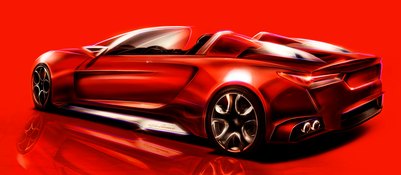 vehicle，Alfa Remeo，Sports car，