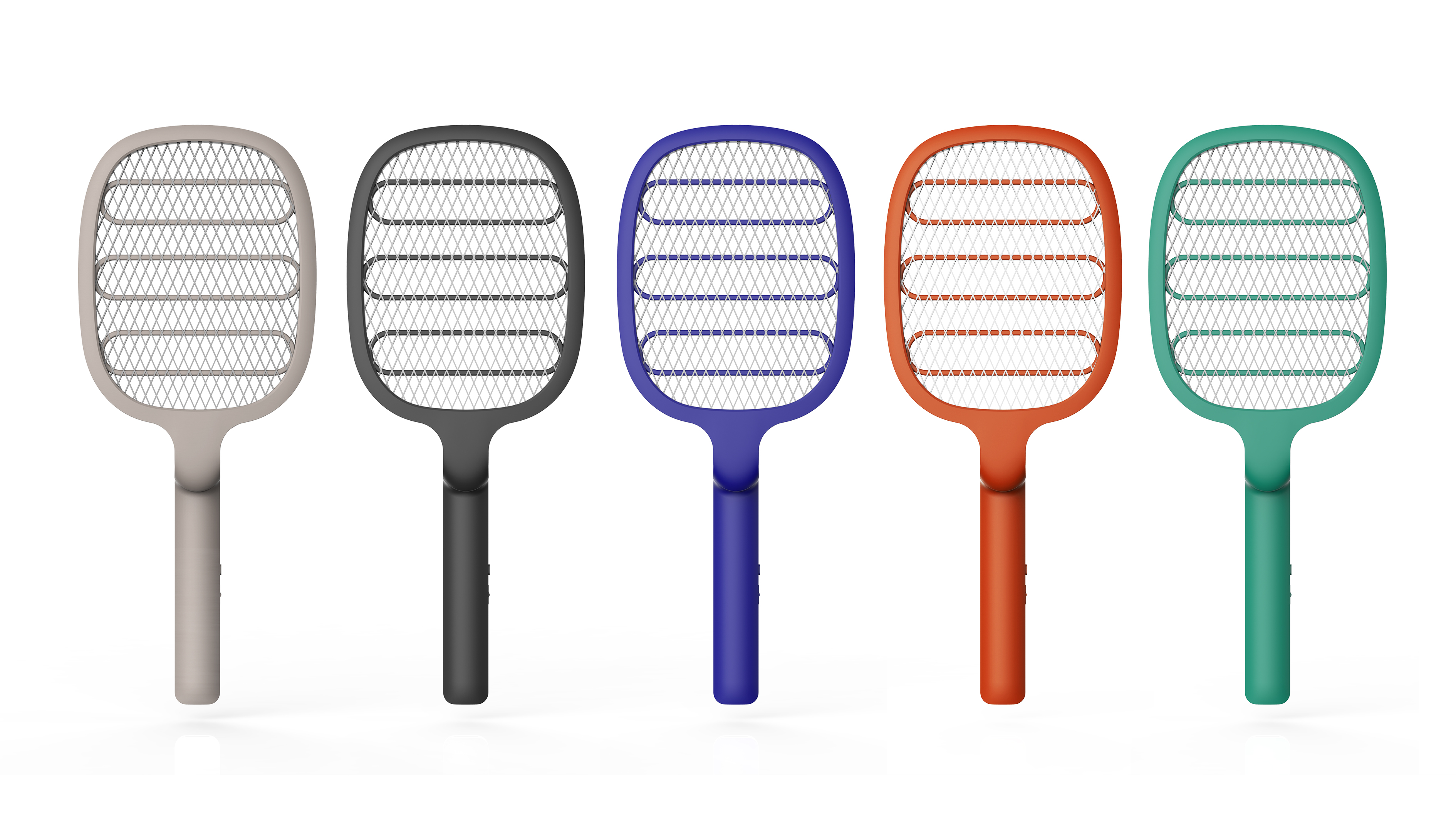 Small household appliance design, electric mosquito racket, mosquito control product design，
