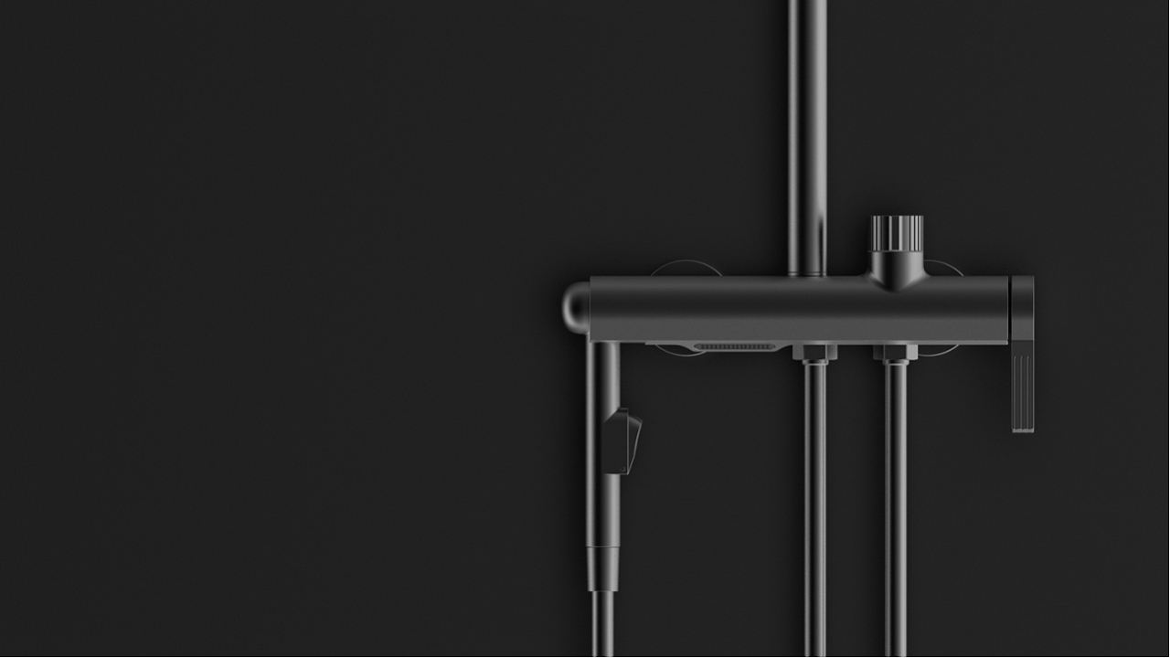 Sanitary faucet，Bathroom design，Shower，Big shower，
