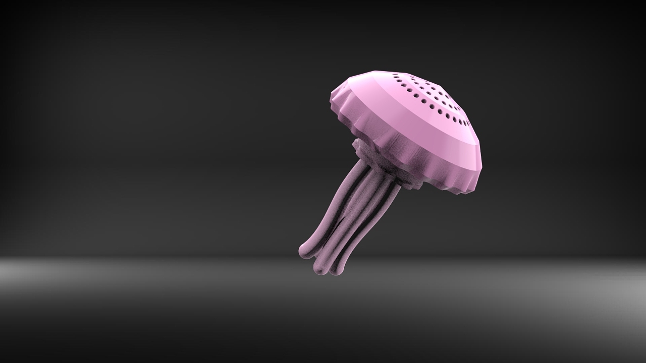 Jellyfish bionic vehicle fragrance，