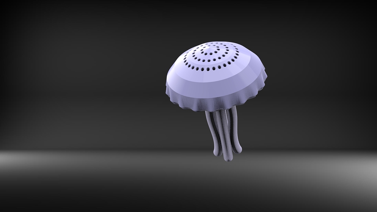 Jellyfish bionic vehicle fragrance，