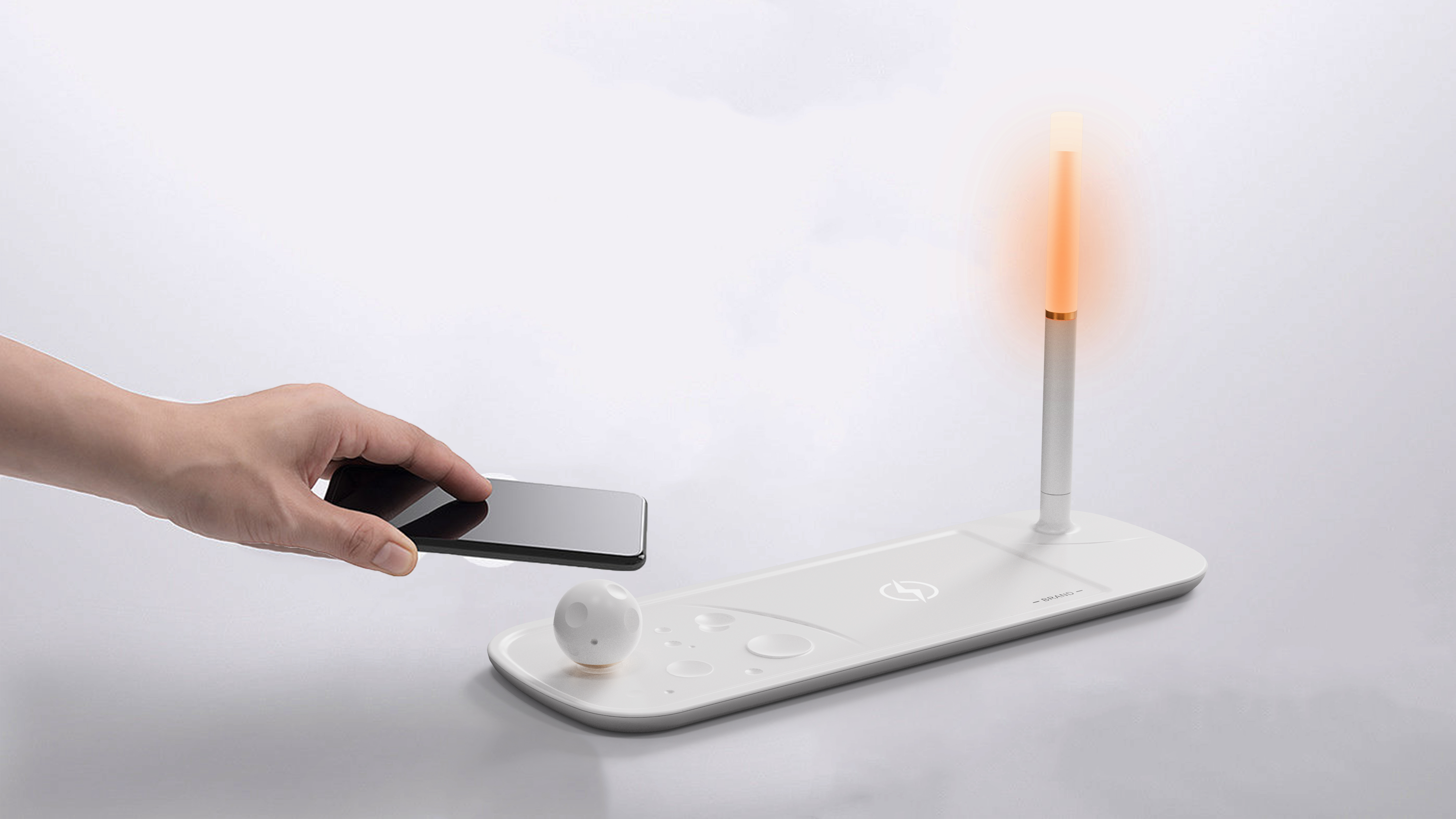 Wireless charging，Mid Autumn Festival cultural creation，Design empowerment，Earth Moon civilization，