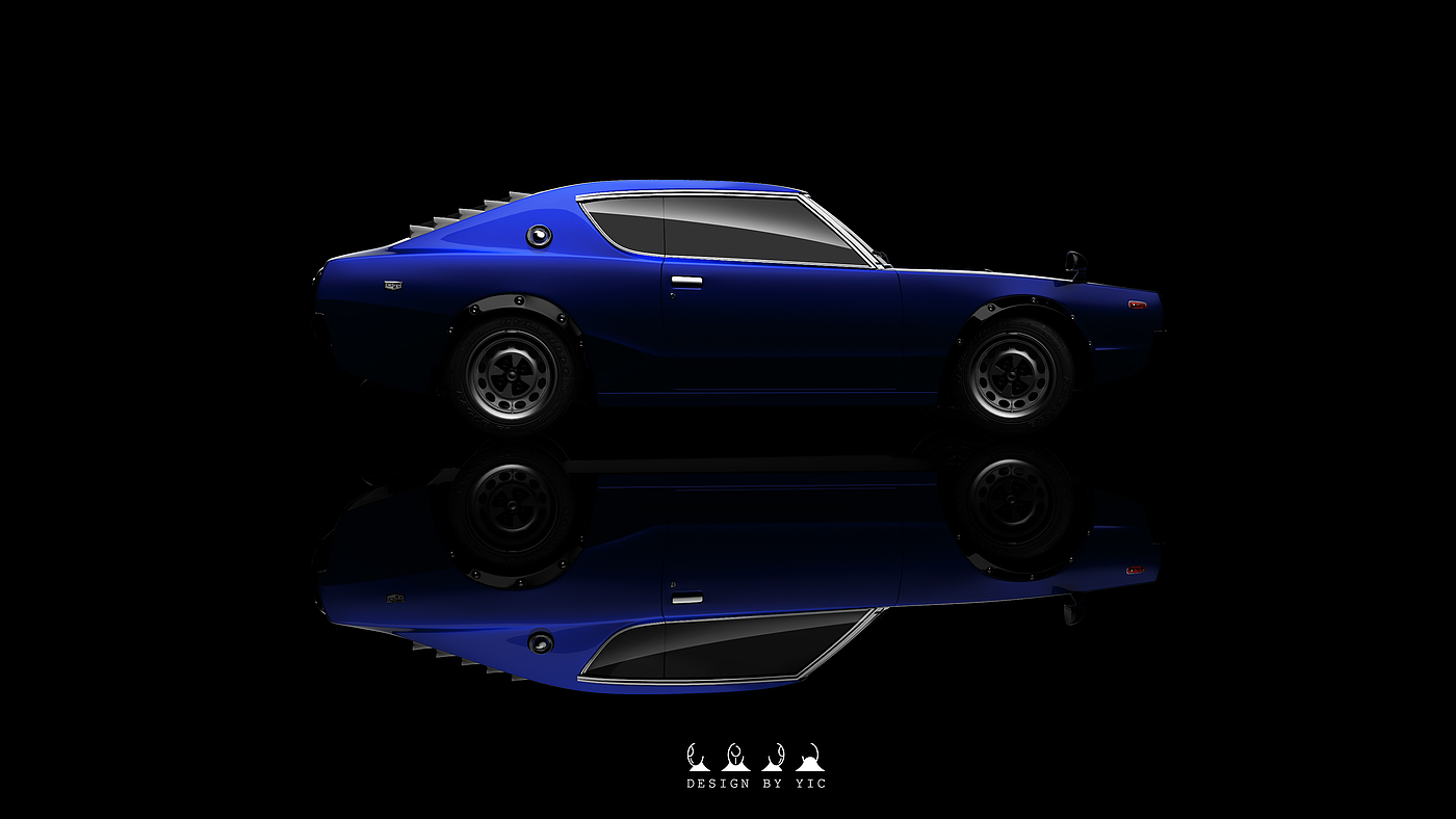 automobile，Render，Retro，Cool，Sports car，keyshot，ks，