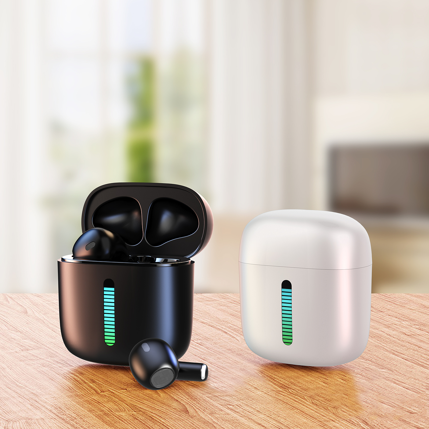 Wireless headset，Bluetooth headset，keyshot，Cross border E-commerce，electronic product，