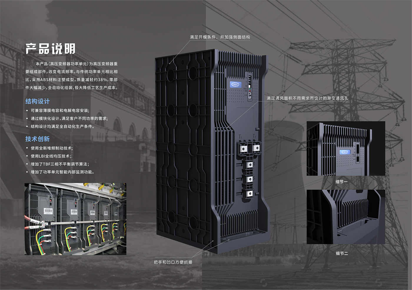 unit，Frequency converter, power unit，