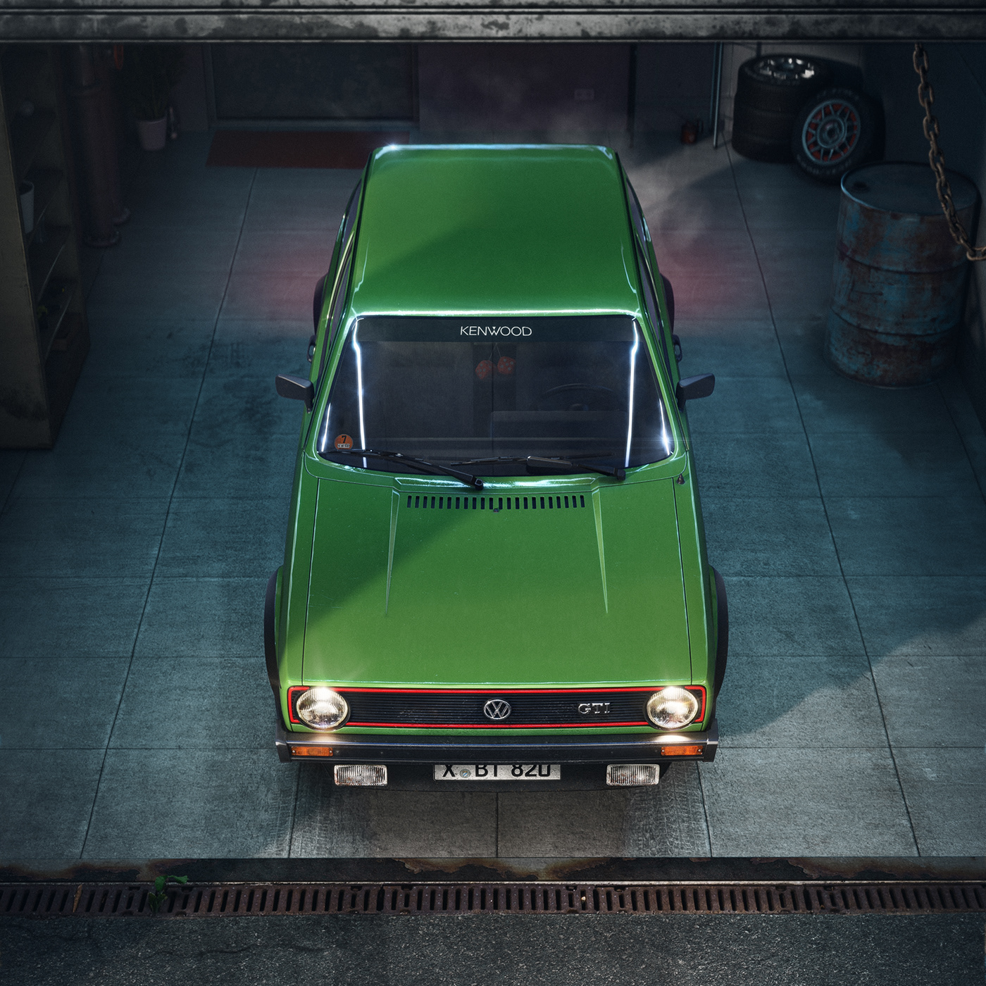 automobile，Sports car，vehicle，industrial design，modeling，Render，