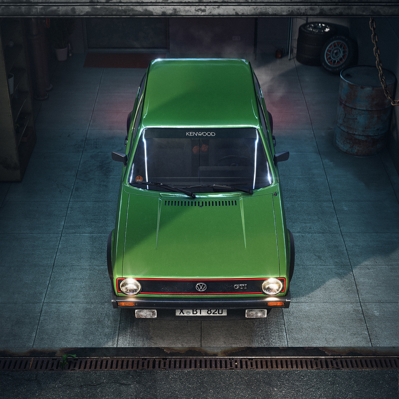 automobile，Sports car，vehicle，industrial design，modeling，Render，
