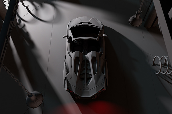 automobile，Sports car，vehicle，industrial design，modeling，Render，