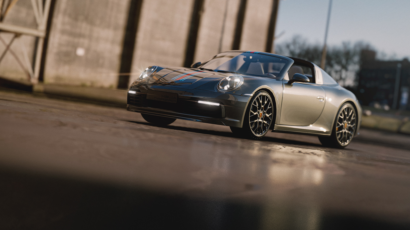 automobile，Product visualization，cgi，