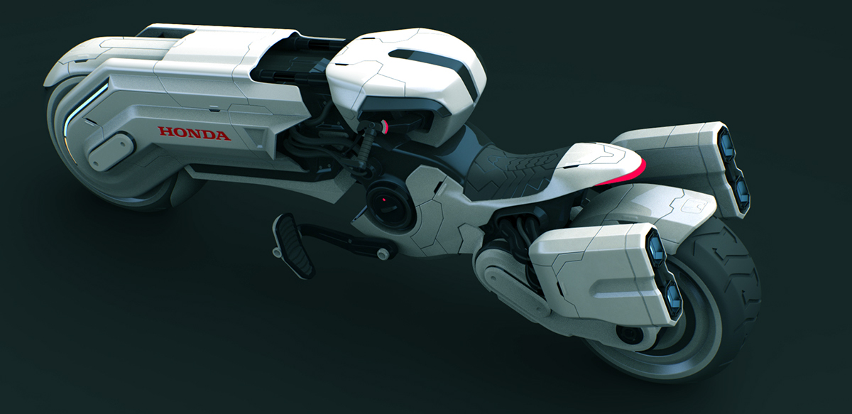 industrial design，Vehicle design，concept，motorcycle，Honda，