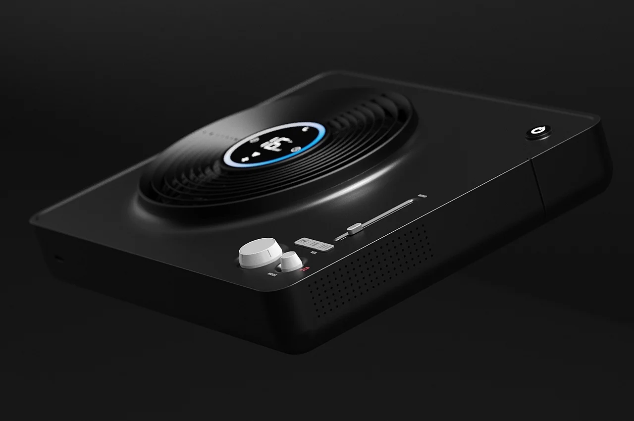 turntable，air cleaner，music，product design，