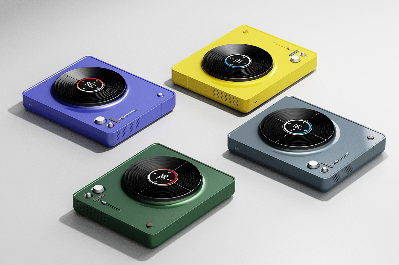 turntable，air cleaner，music，product design，