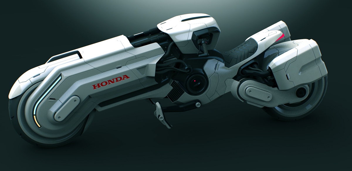 industrial design，Vehicle design，concept，motorcycle，Honda，