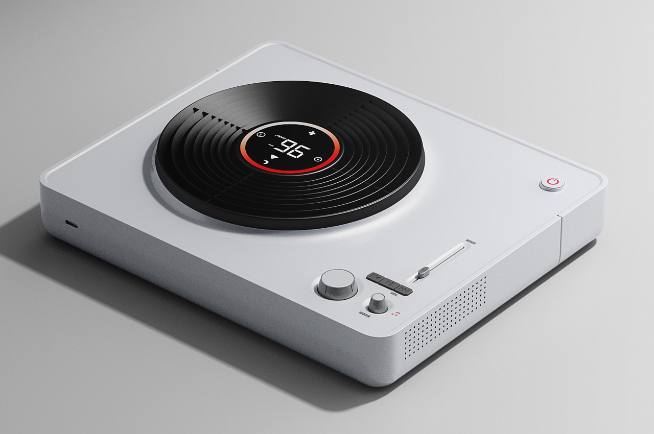turntable，air cleaner，music，product design，