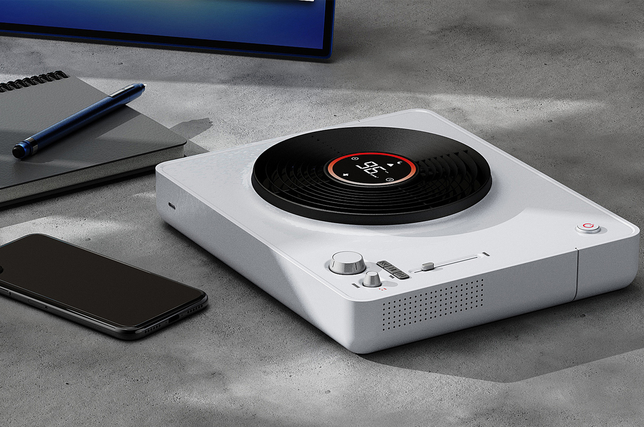 turntable，air cleaner，music，product design，