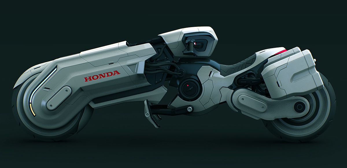 industrial design，Vehicle design，concept，motorcycle，Honda，