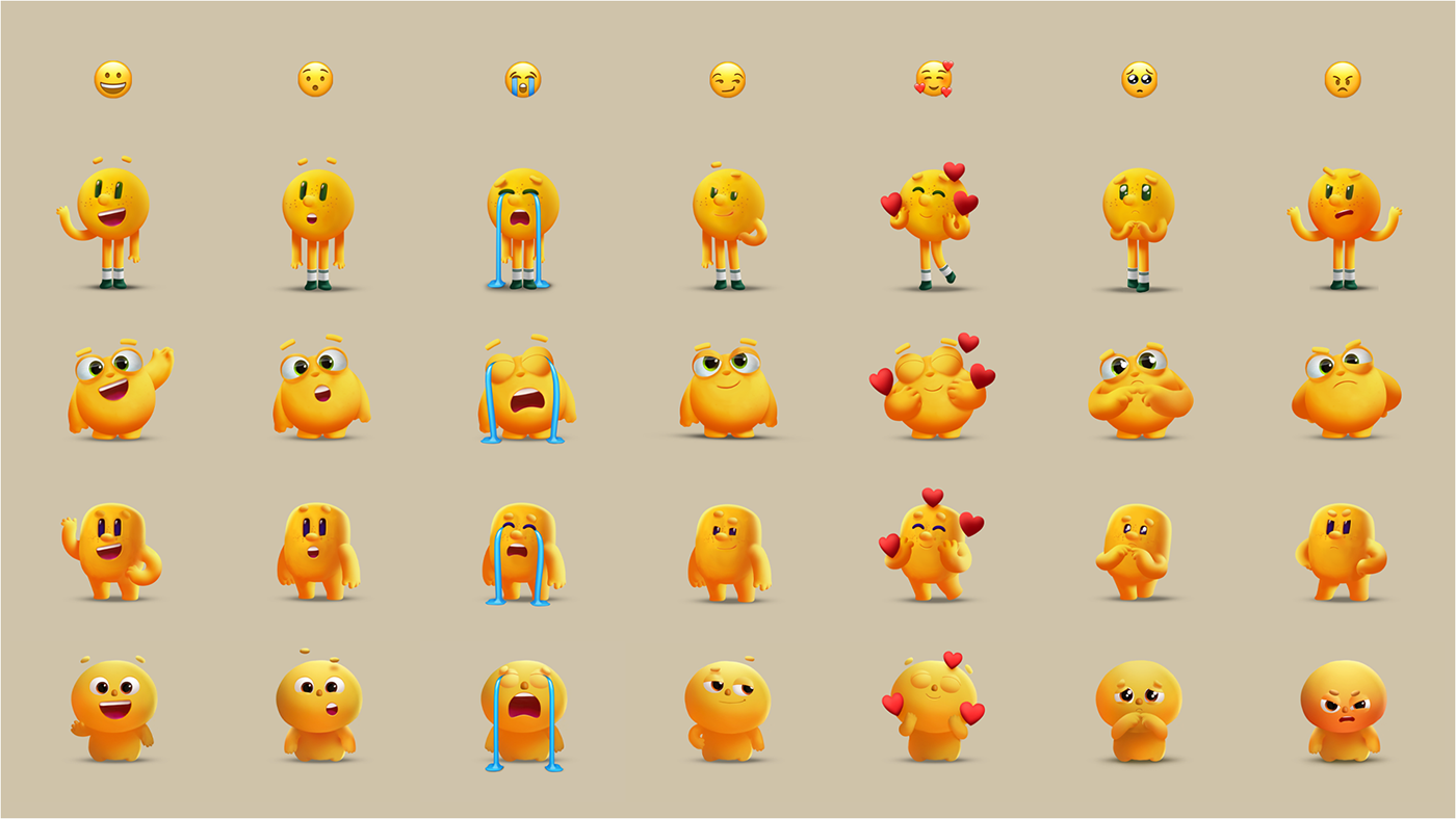 Role design，mascot，3D animation，cgi，