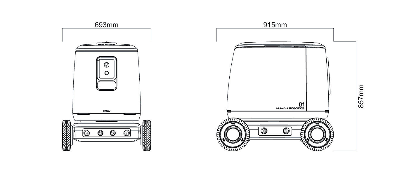 robot，Wanderer，Delivery，intelligence，product design，