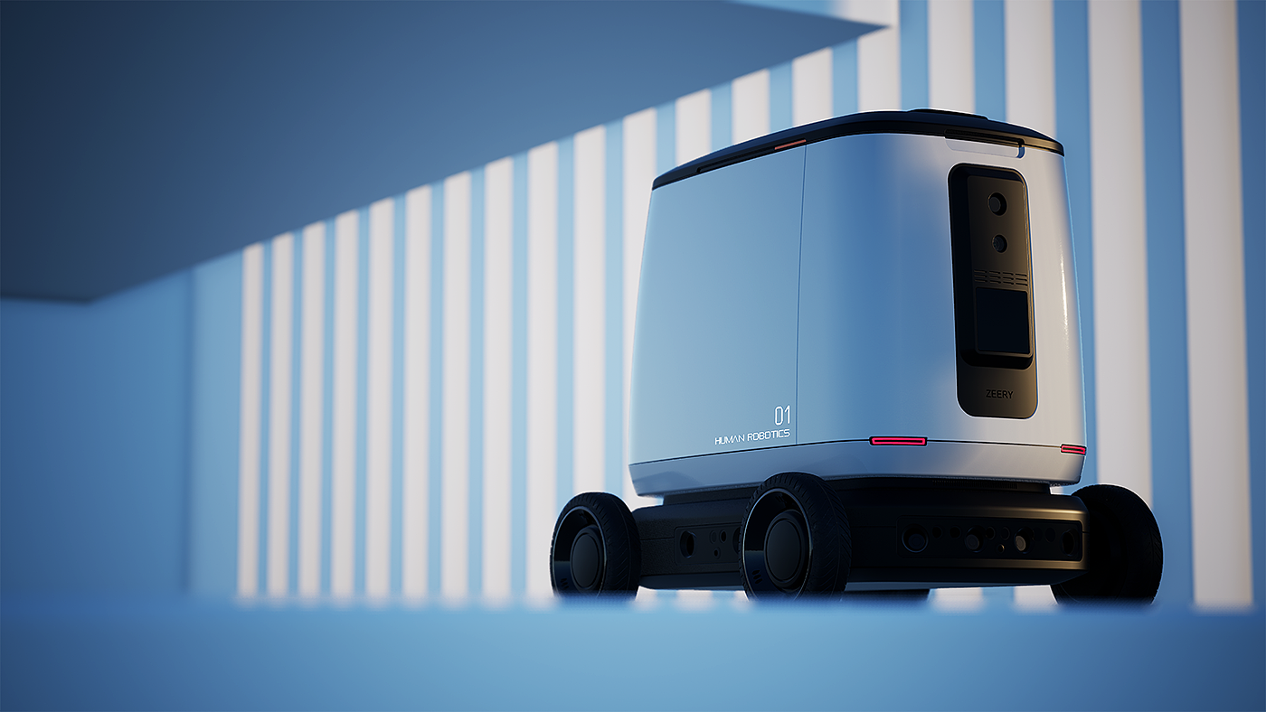 robot，Wanderer，Delivery，intelligence，product design，