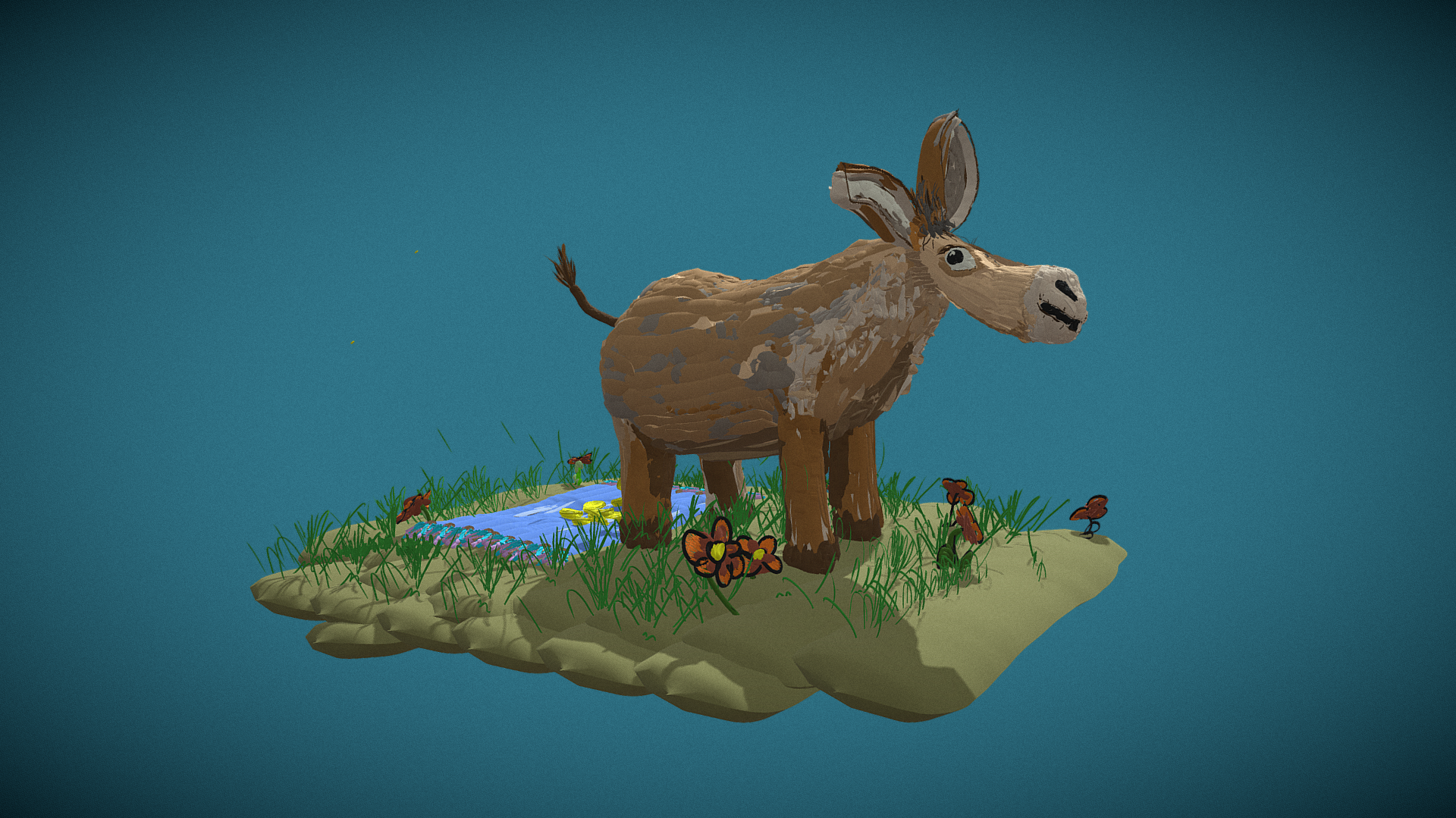 modeling，Render，