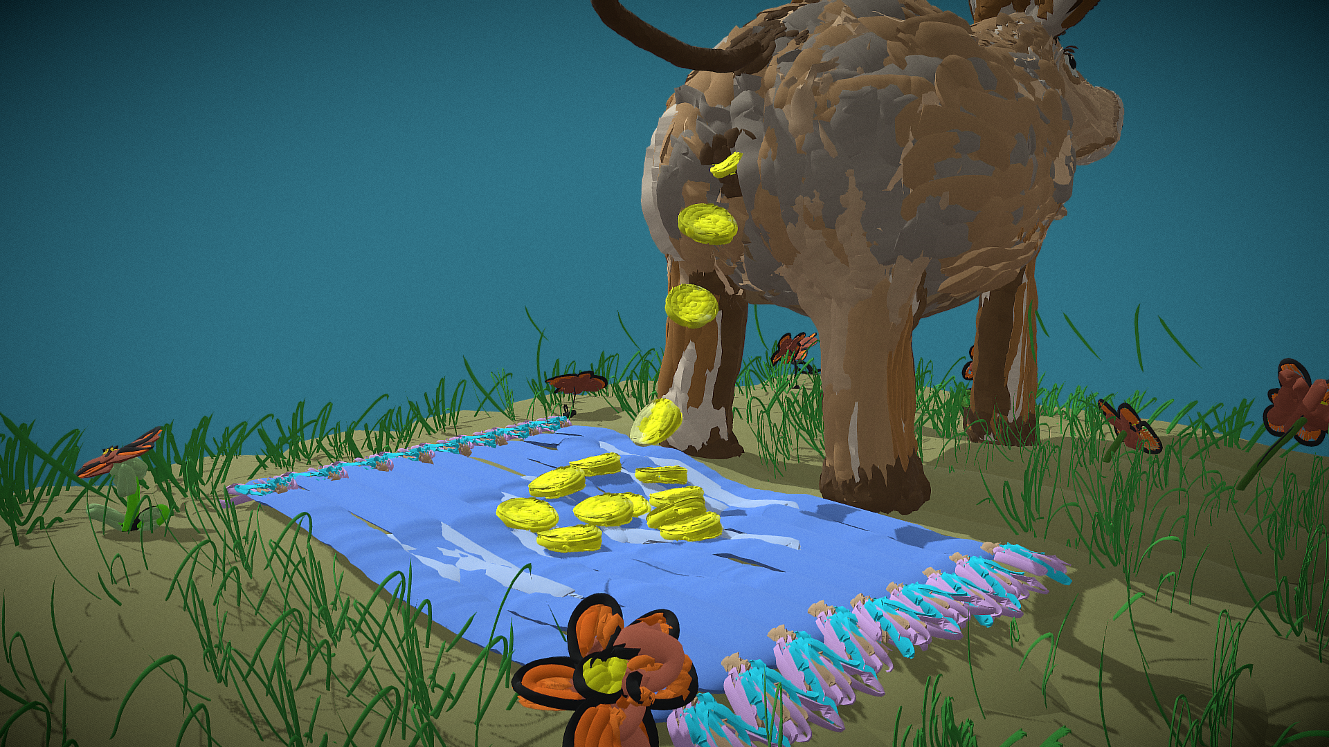 modeling，Render，