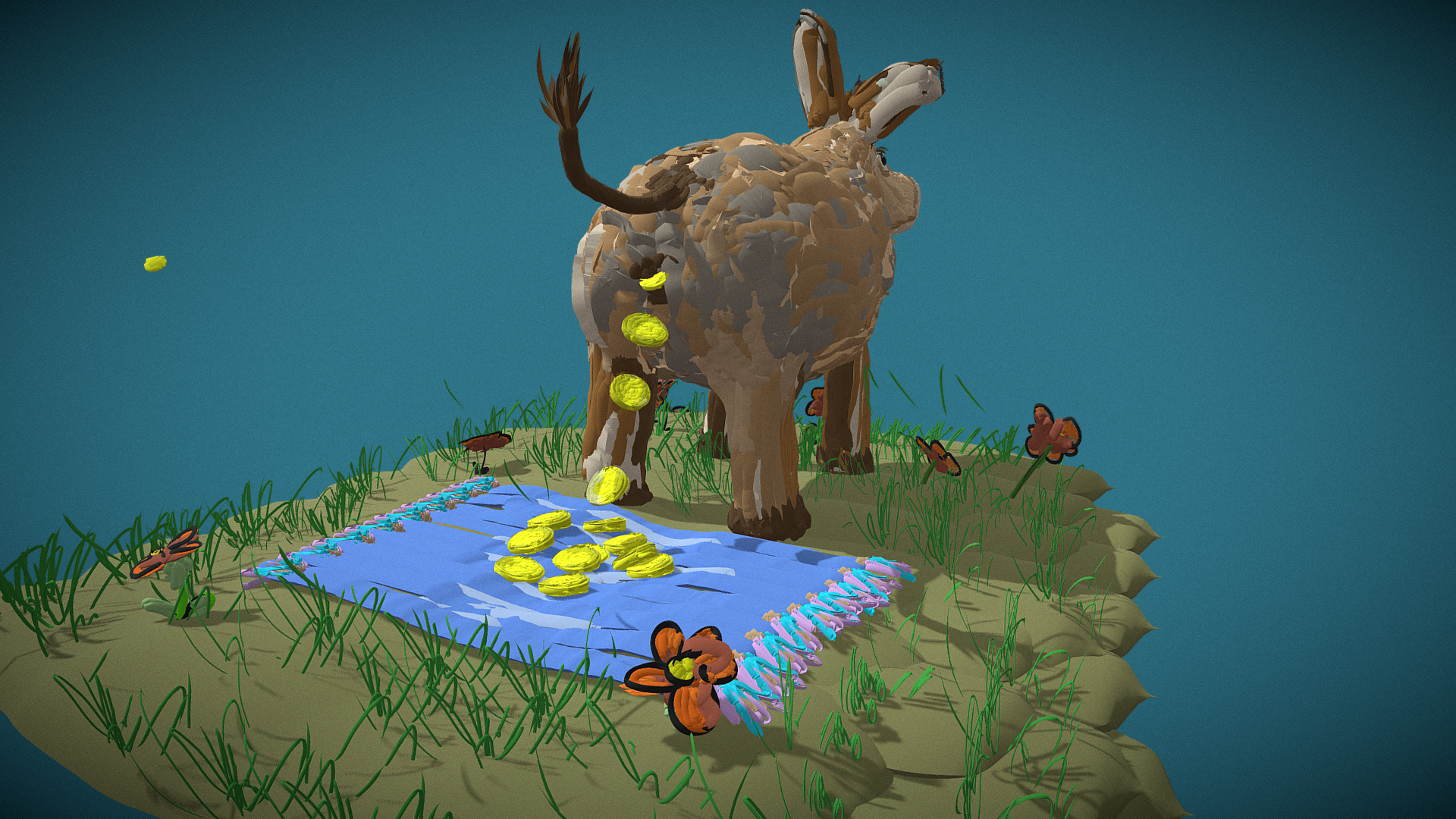 modeling，Render，