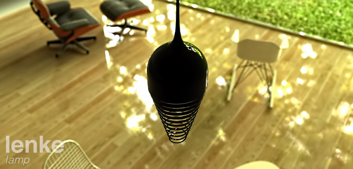 Pendant lamp，floodlight，Lenken，product design，