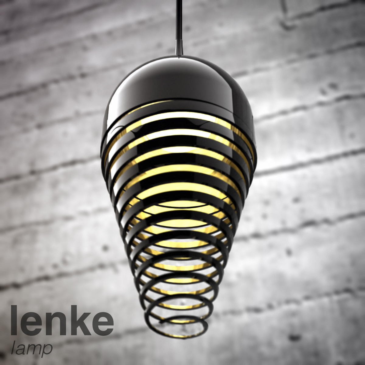 Pendant lamp，floodlight，Lenken，product design，