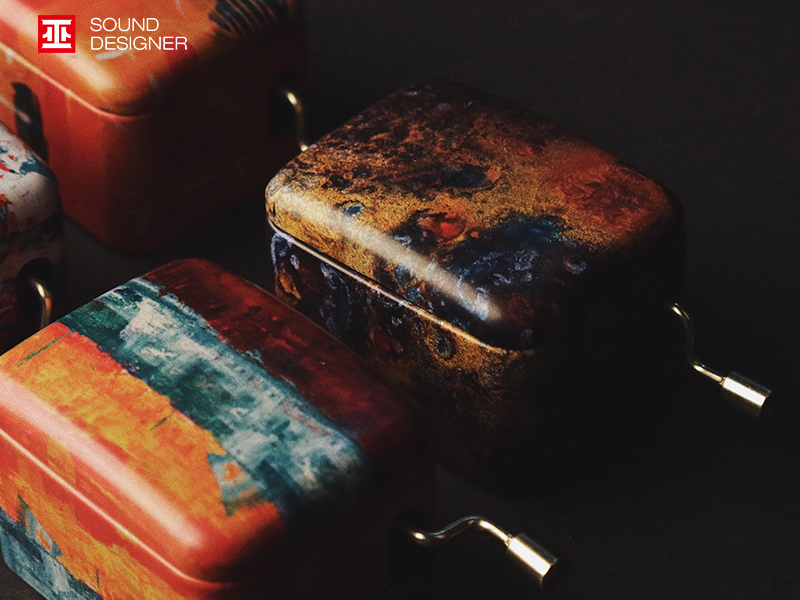 Hand music box，Impression series，life，Retro，
