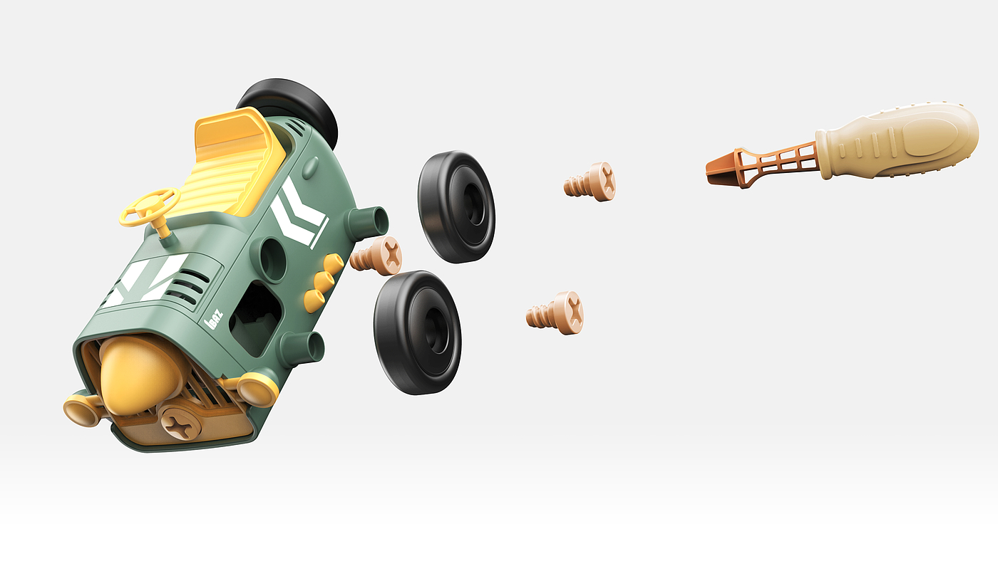 Toys，product design，Infant child，Puzzle，