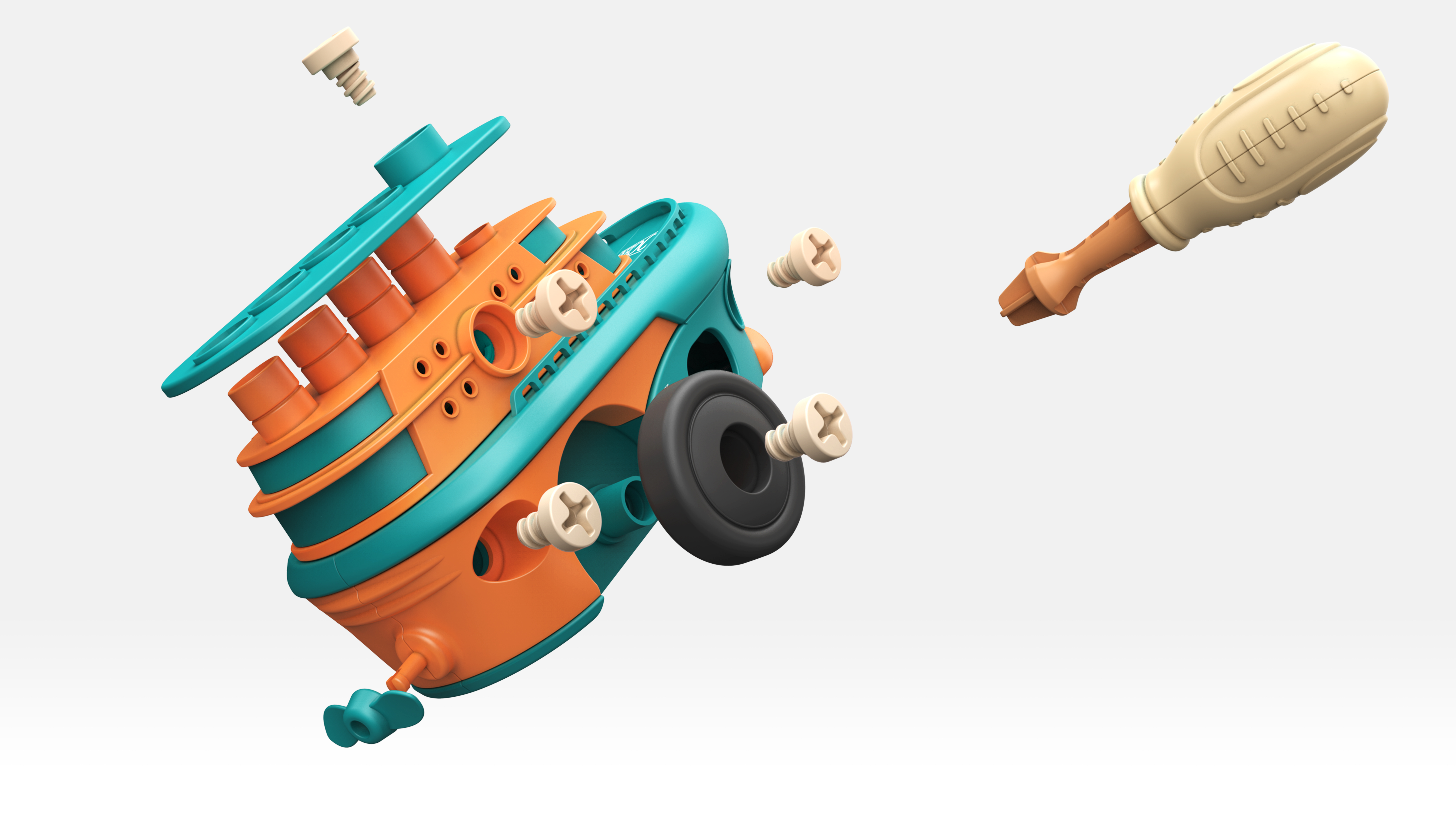 Toys，product design，Infant child，Puzzle，