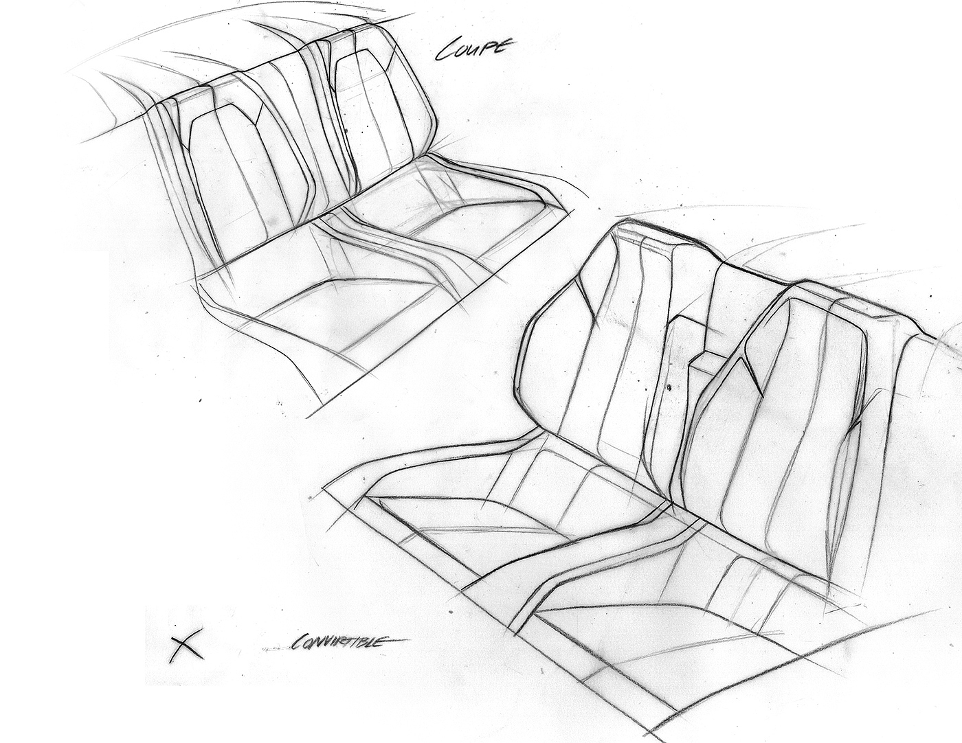 wild horse，S550，Automotive interior design，industrial design，Model，sketch，