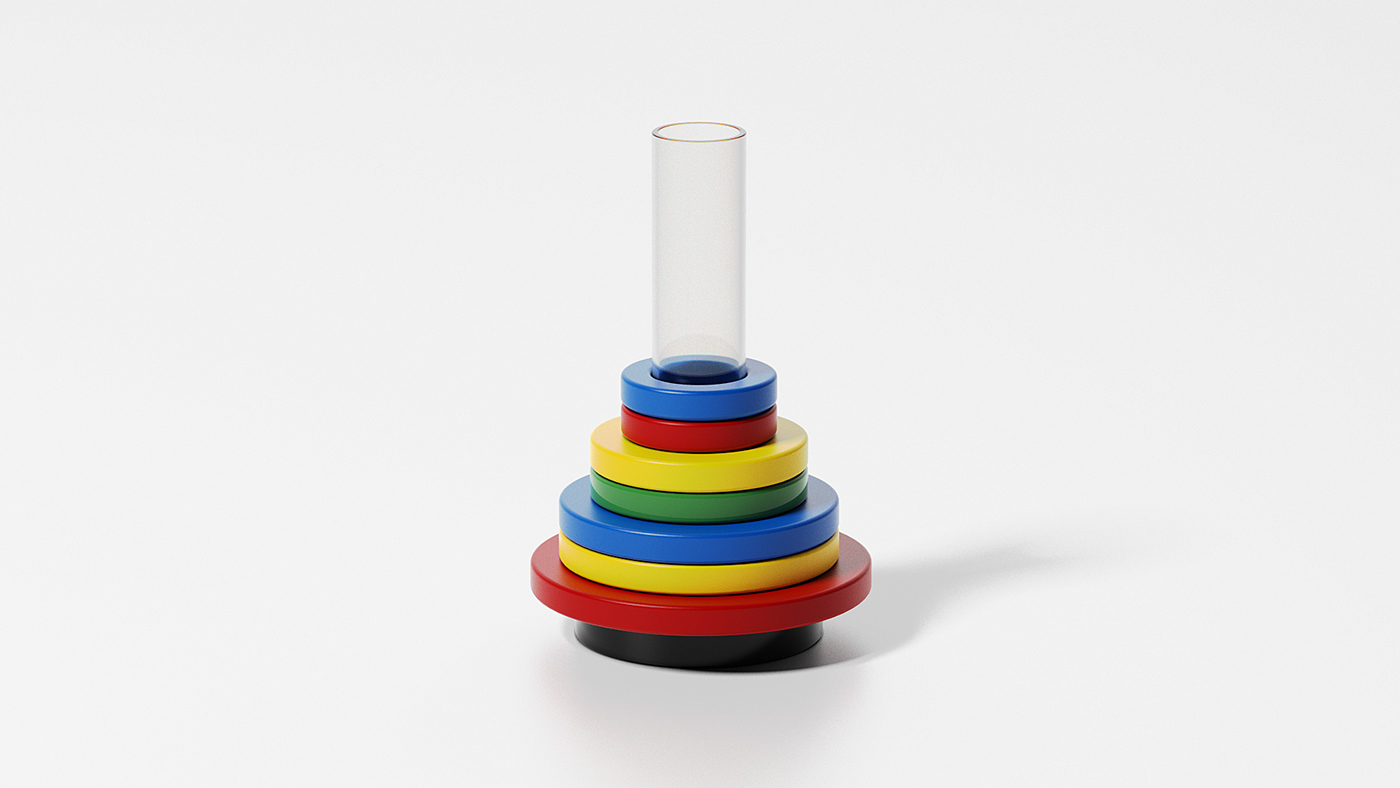 MEMPHIS VASE，Colorful vase，Memphis，