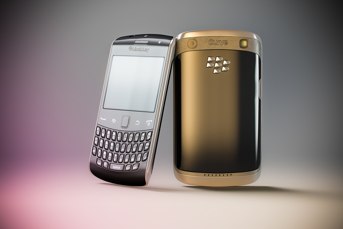 Intelligent mobile phone，blackberry，htc，modeling，Render，
