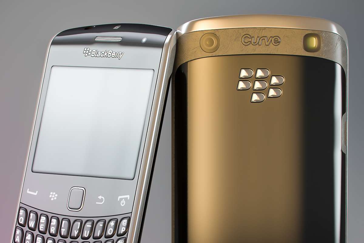 Intelligent mobile phone，blackberry，htc，modeling，Render，
