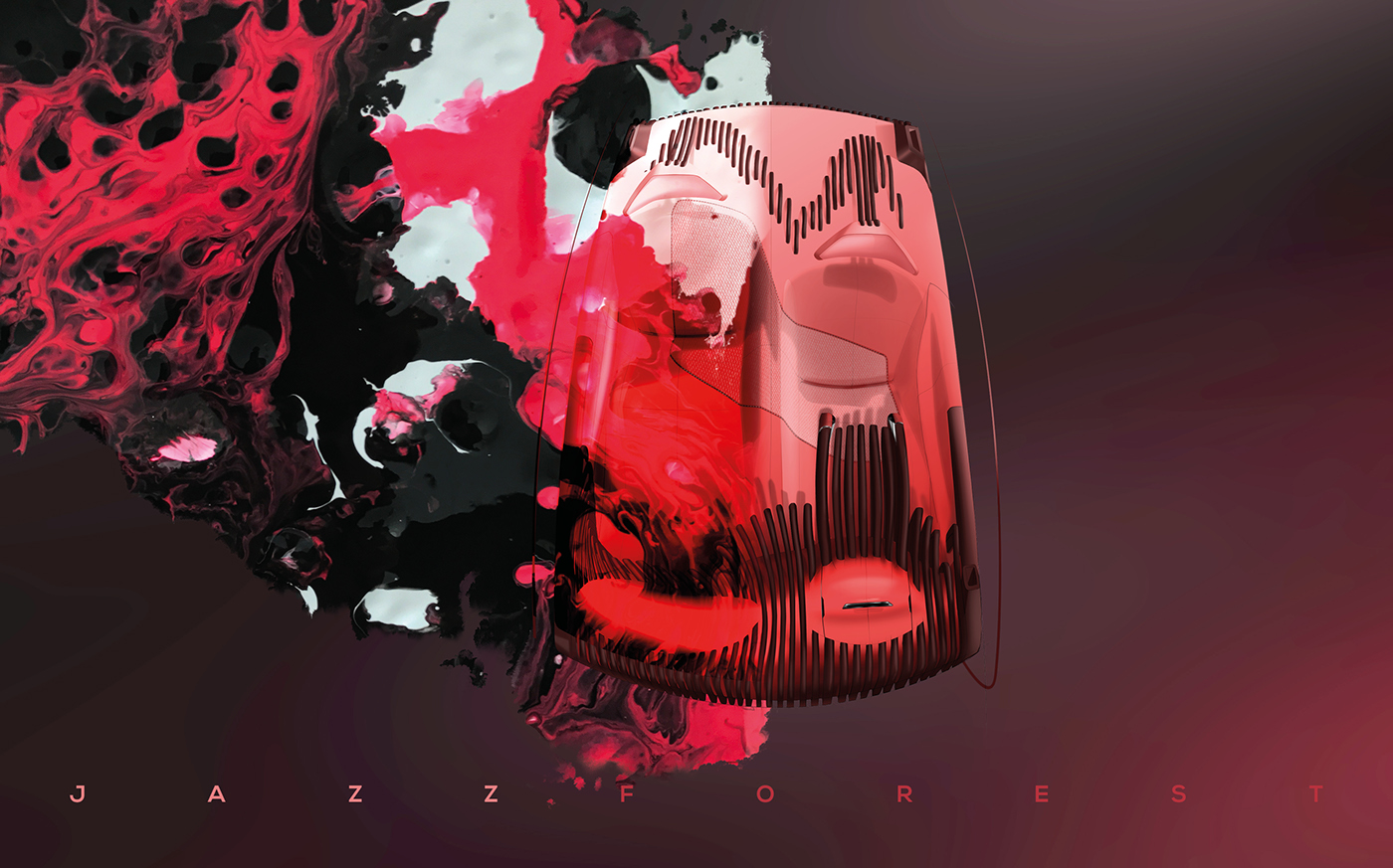 Jazz，forest，Design elements，automobile，Hand drawn，