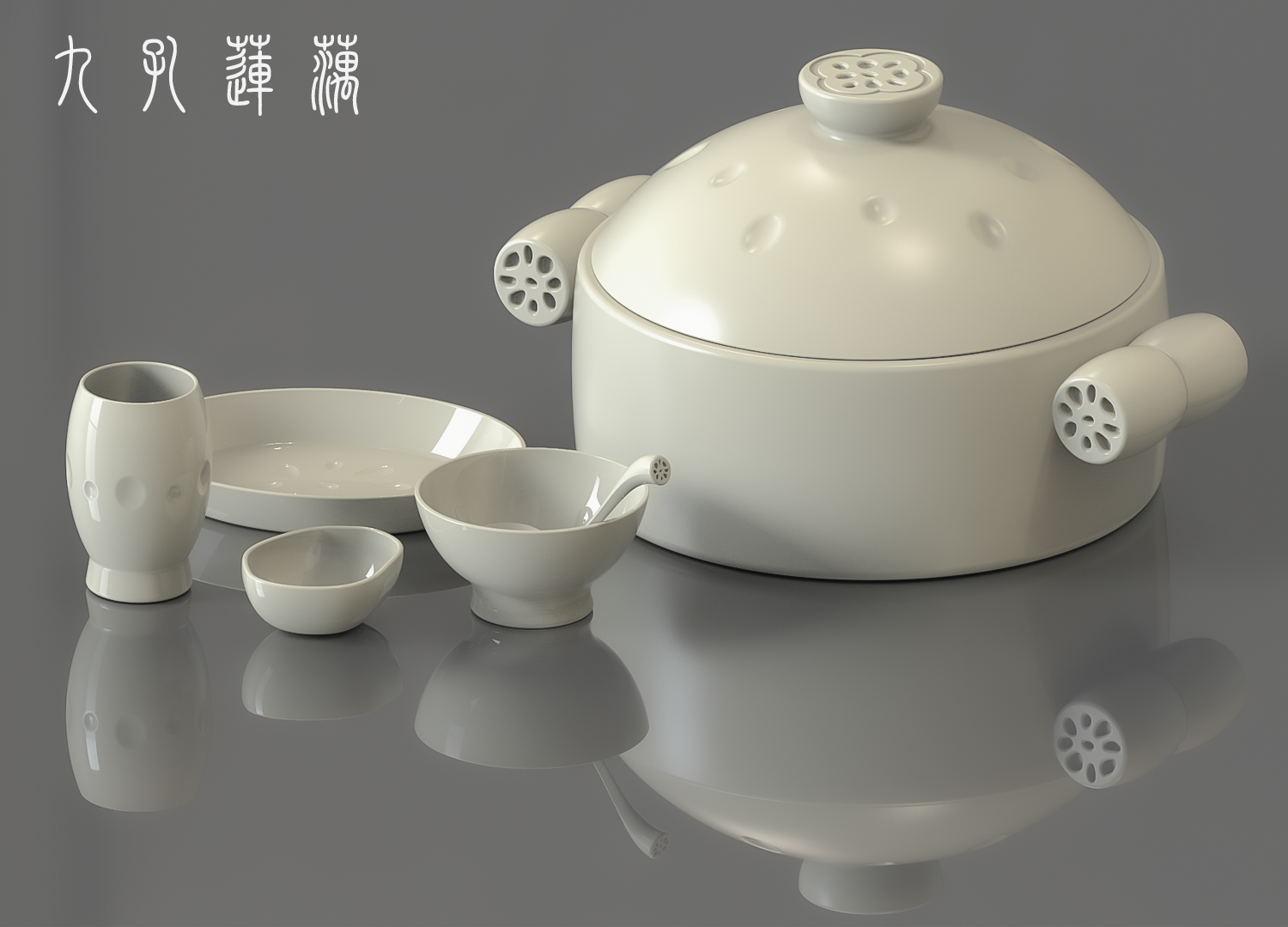 Tableware design，bionics，Kitchenware，Restaurant tableware，