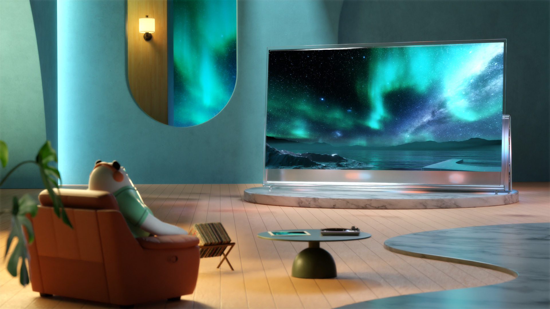 Title，cg，three-dimensional animation，TV theater title，animation，