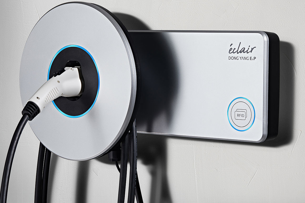 Electric vehicle charger，auto parts，industrial design，Car peripheral tools，Charging pile，