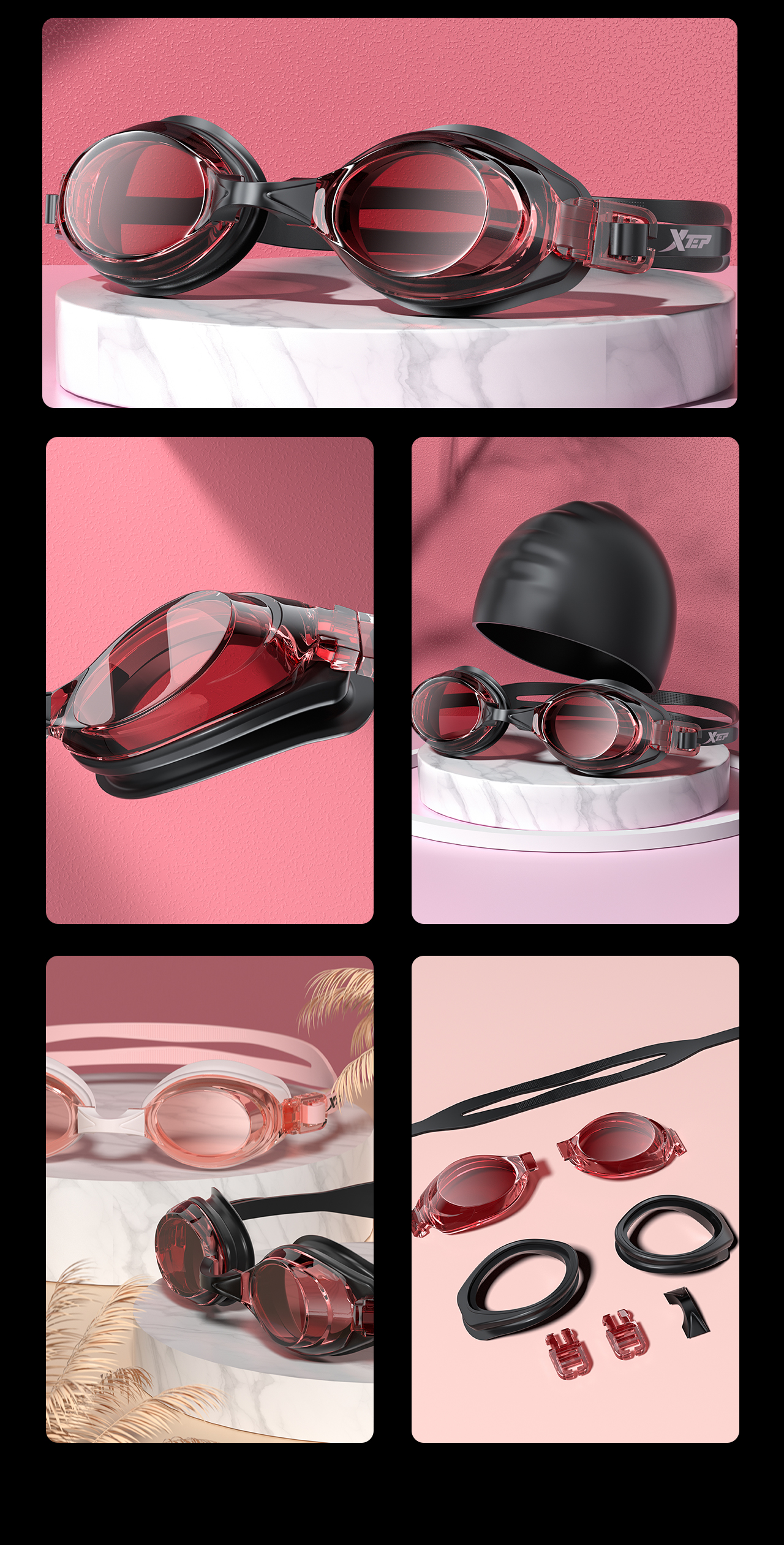 c4d，OC rendering，Product rendering，Product modeling，sports goods，online retailers，XTEP，361°，