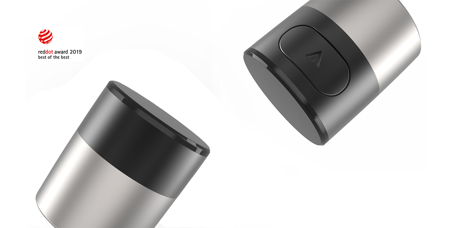 Intelligent door lock，Top grade design，Appearance design，German red dot supreme Award，