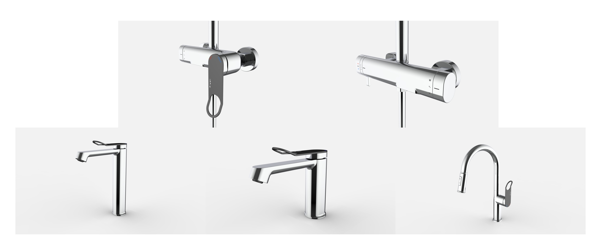 Bathroom design，Basin mixer ，Kitchen faucet，Big shower，Shower，