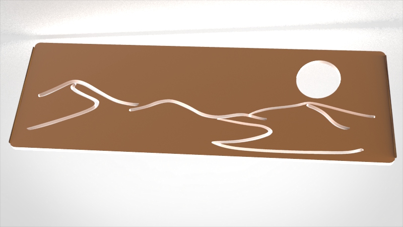 A simple cultural creation，