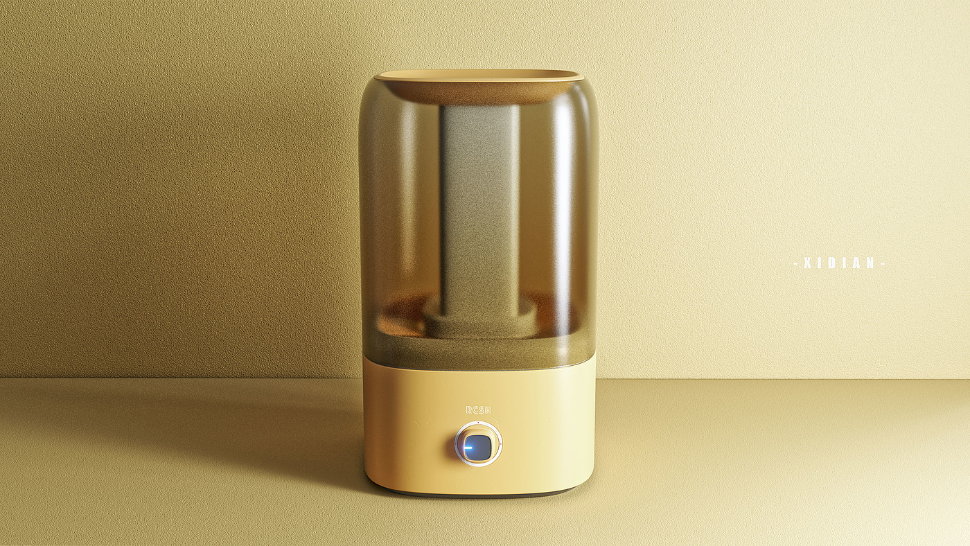 Humidifier，small home appliances，Humidifier，product design，industrial design，Modeling design，Product rendering，