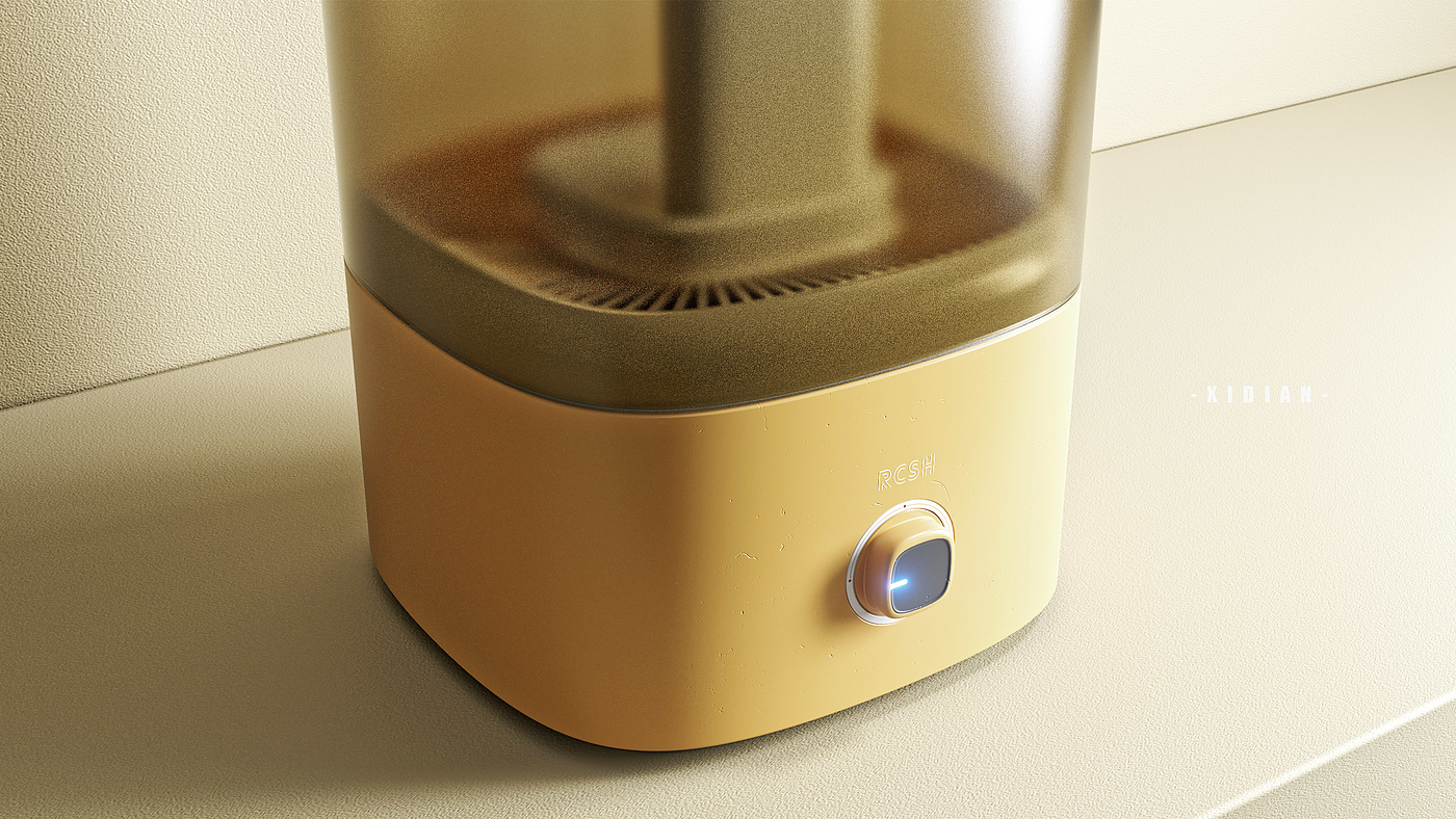 Humidifier，small home appliances，Humidifier，product design，industrial design，Modeling design，Product rendering，