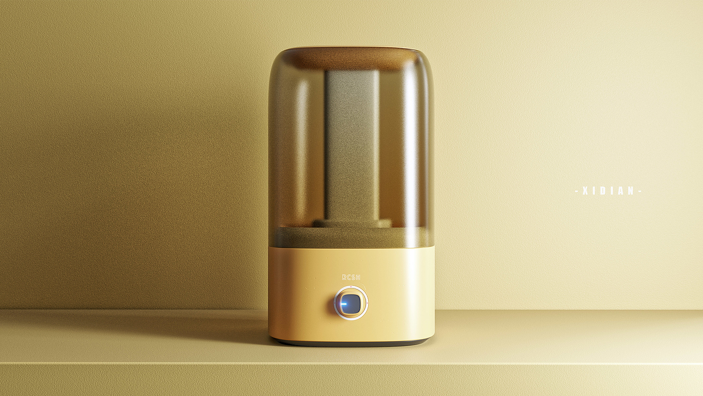 Humidifier，small home appliances，Humidifier，product design，industrial design，Modeling design，Product rendering，