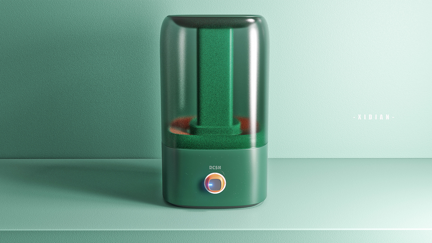 Humidifier，small home appliances，Humidifier，product design，industrial design，Modeling design，Product rendering，